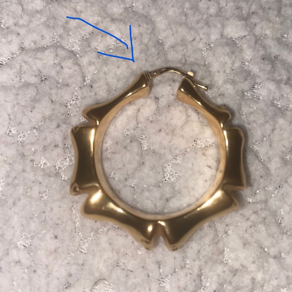 Gold Hoops - image 3